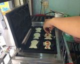 Hình bước làm 6 của món Bánh cá taiyaki 5k