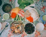 A picture of step 5 of Fresh Spring Rolls for a Weekend Twist!.