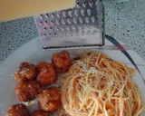 Foto del paso 7 de la receta: Spaghetti con albóndigas de ricotta
