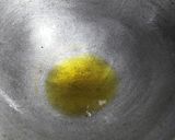 A picture of step 3 of Chilli garlic mushroom.