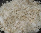 Foto del paso 1 de la receta: Arroz de coliflor con arvejas verdes🍚🍱🫛