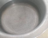 A picture of step 1 of چاول کے پاپڑ.