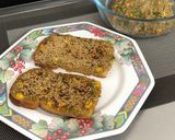 A picture of step 17 of Veg Sesame Toast.