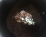 Foto langkah ke 3 dari resep Pudding Brownies Oreo.