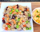 รูปขั้นตอนการทำที่ 4 ของ ข้าวผัดธัญพืช #กินผักรักสุขภาพ1