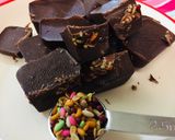 A picture of step 5 of Paan chocolate.