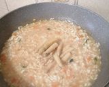 A picture of step 4 of Asparagus and Greek Yogurt Risotto.