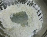 A picture of step 1 of Gulabo gujhiyas /sweet Gujhiyas or chandrakala in gulkand flavour.