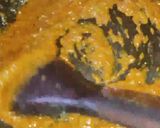 A picture of step 7 of Maghaz Masala or Brain Masala.