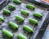 A picture of step 6 of Caterpillar Cookies.
