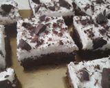 Foto del passaggio 7 della ricetta Brownies con crema al cocco