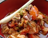 Foto langkah ke 7 dari resep Cumi Sambal Ijo Tofu.