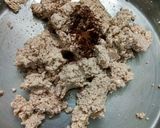 A picture of step 2 of Chocolate sandesh.