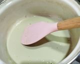 Foto langkah ke 3 dari resep Roti Bakar Isi Vla Matcha.