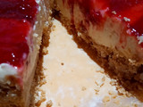 Cheesecake de frutilla sin horno