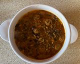 A picture of step 6 of Kathor undhiyu.