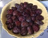 Une image de l'étape 4 de Tarte aux prunes crème prune vanille.