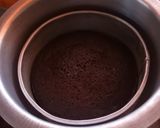 A picture of step 9 of Moist chocolate cake using table top cooker.