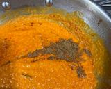 A picture of step 2 of Sev bhaji.