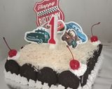 Foto langkah ke 10 dari resep Cake "ULTAH" oreo (solusi bikin kue sendiri tanpa ribet).