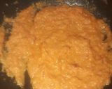A picture of step 4 of Mushroom in red thai gravy.