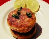 A picture of step 4 of Oats kabab.