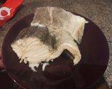 A picture of step 1 of Cod in Olive Oil with Potatoes.