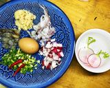 Hình bước làm 2 của món Cơm chiên hải sản