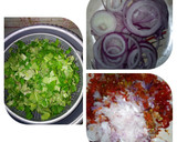 A picture of step 3 of White rice with spinach source.