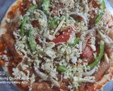A picture of step 20 of Pasta Pizza.