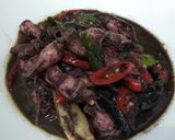 Foto langkah ke 4 dari resep Cumi Masak Hitam.
