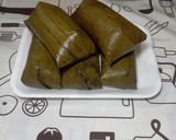 Foto langkah ke 3 dari resep Lontong isi Sayur.