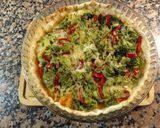 Foto del paso 4 de la receta: Tarta de brócoli y zapallo