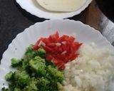 Foto del paso 2 de la receta Pastel de brócoli y coliflor
