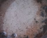 A picture of step 1 of Masala tea.