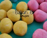 Foto langkah ke 3 dari resep Unicorn rainbow pastry mooncake.