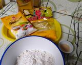Foto langkah ke 1 dari resep Bakpao Pandan isi Selai Nanas dan Selai Coklat (No Mixer).