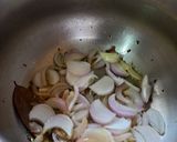 A picture of step 2 of Pudina rice.