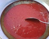 A picture of step 3 of Strawberry Pudding🍓🍓🍓🍮🍮🍮.