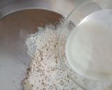 A picture of step 4 of Tikka Pizza (without cheese+without yeast).
