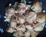 Foto do passo 3 de Frango com natas no forno