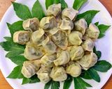 A picture of step 9 of Angelic Ashitaba Dumplings.