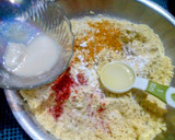 मक्की आटे के क्रिस्पी क्रंची सेव रेसिपी चरण 2 फोटो