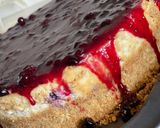 صورة لخطوة 5 من وصفة تشيز كيك البلوبيري Blueberry Cheesecake