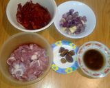 Foto langkah ke 1 dari resep 54.Daging Masak Habang.