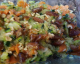 Foto del paso 4 de la receta: Budines de calabacín con dátiles, nueces y semillas de Chía