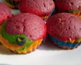 Fluffy rainbow cuppies recipe step 6 photo