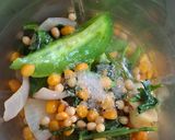 A picture of step 2 of Bell Pepper Chutney/ Green Capsicum Chutney 🫑.