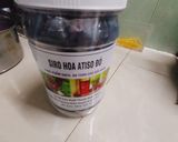 Hình bước làm 1 của món Siro artiso đỏ