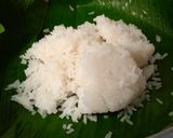 รูปขั้นตอนการทำที่ 1 ของ ข้าวเหนียวน้ำกะทิทุเรียน(เจ)